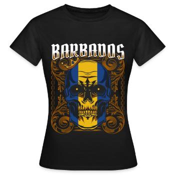 Barbados - Women's T-Shirt - black - Front - AI Model Female 172 dark (172cm)