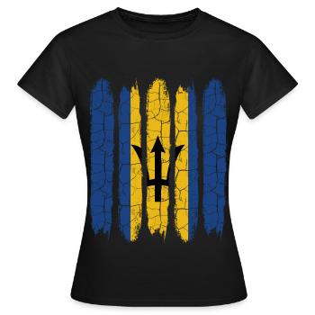 Barbados - Women's T-Shirt - black - Front - AI Model Female 172 dark (172cm)