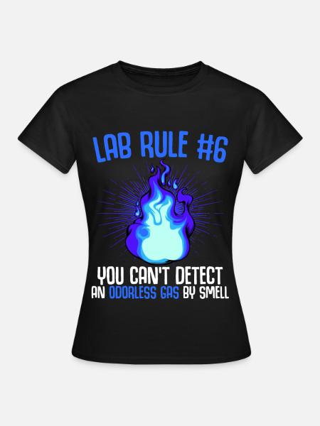 Chemiker - Frauen T-Shirt - Schwarz