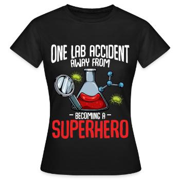 Chemist - Women's T-Shirt - black - Front - AI Model Female 172 dark (172cm)