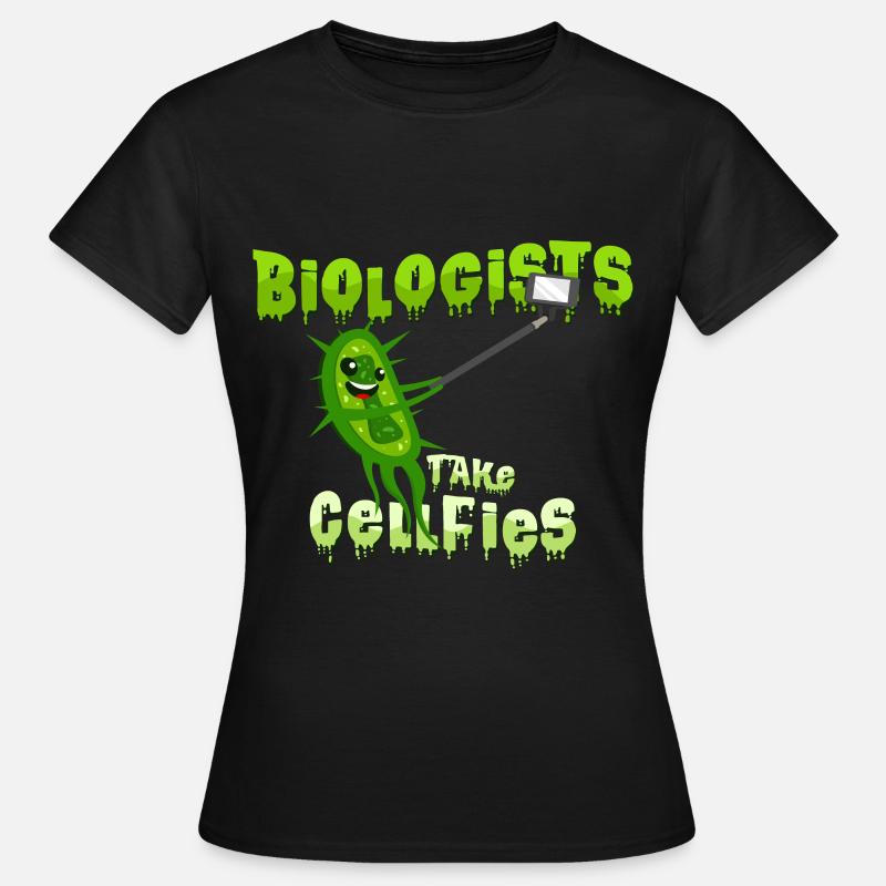 Biología - Camiseta mujer - negro