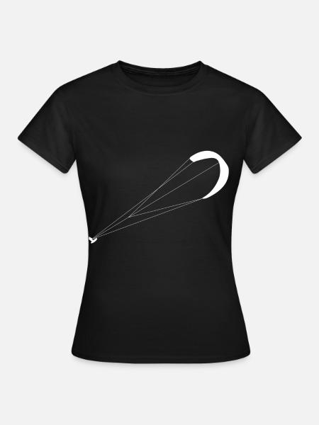 Kite surf - Maglietta da donna - nero