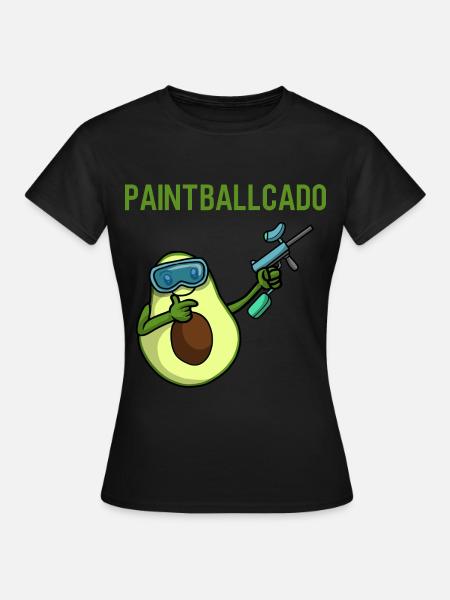 Paintball - Frauen T-Shirt - Schwarz