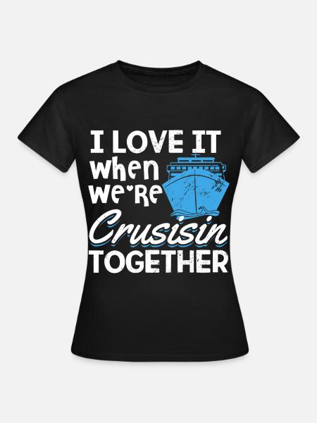 Kreuzfahrt - Frauen T-Shirt - Schwarz