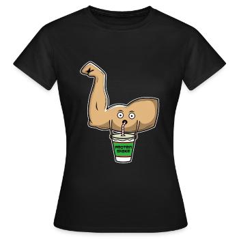 La musculation avec une différence - T-shirt Femme - noir - Devant - AI Model Female 172 dark (172cm)
