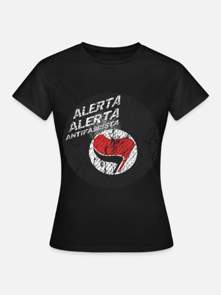 billard antifa - T-shirt Femme - noir