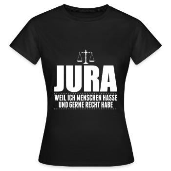 Anwalt - Frauen T-Shirt - Schwarz - Vorne - AI Model Female 172 dark (172cm)