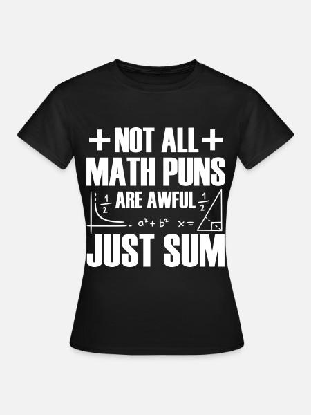 Mattelærer matematiker matematikklærer matematikk - T-skjorte for kvinner - svart