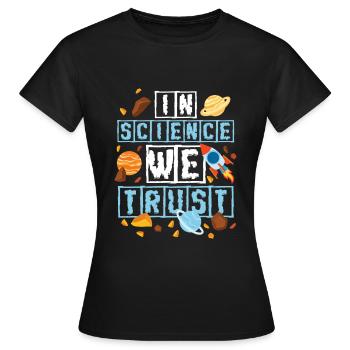 Navette spatiale Spaceuit SpaceShip Rocket - T-shirt Femme - noir - Devant - AI Model Female 172 dark (172cm)