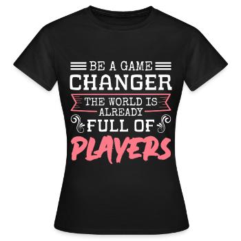 Arbeit Karriere Angestellter - Frauen T-Shirt - Schwarz - Vorne - AI Model Female 172 dark (172cm)
