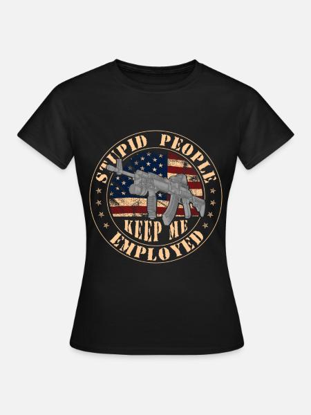 Cop Kriminalität Inspektor - Frauen T-Shirt - Schwarz