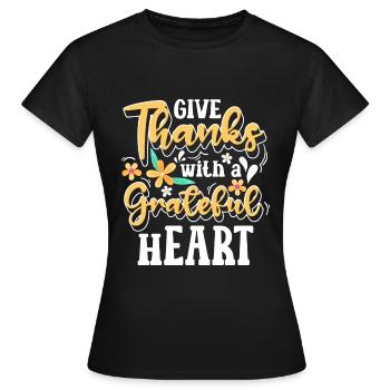 Fête familiale - T-shirt Femme - noir - Devant - AI Model Female 172 dark (172cm)