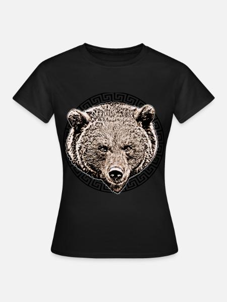 Grizzly - Frauen T-Shirt - Schwarz