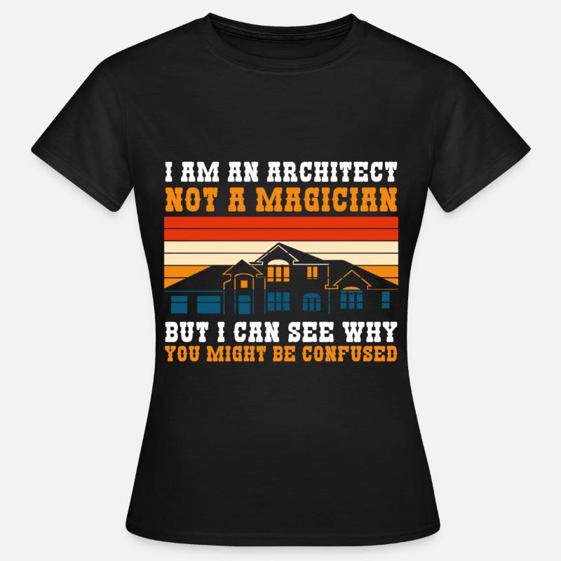 Architecture Profession Host Master Builder - Women's T-Shirt - black