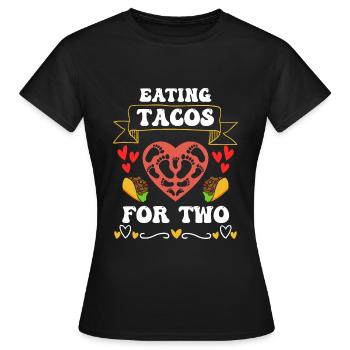 Babybauch Mutter Werdende Mutter Babysprüche - Frauen T-Shirt - Schwarz - Vorne - AI Model Female 172 dark (172cm)
