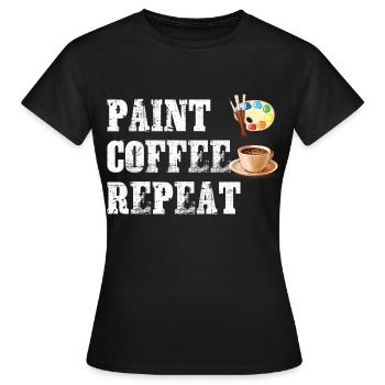 Maler und Lackierer, der Beste und Nervigste Beruf - Frauen T-Shirt - Schwarz - Vorne - AI Model Female 172 dark (172cm)