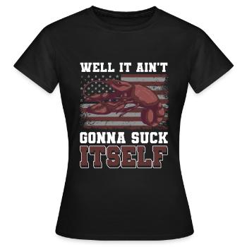 Restaurant Grill Spécialités - T-shirt Femme - noir - Devant - AI Model Female 172 dark (172cm)