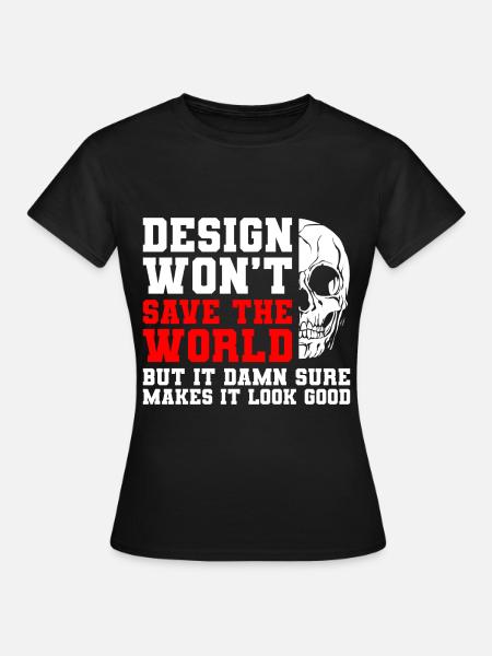 Designerin Gestalter Grafiker - Frauen T-Shirt - Schwarz