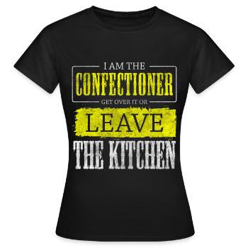 Konditorei Cupcake Gebäck Süßigkeiten - Frauen T-Shirt - Schwarz - Vorne - AI Model Female 172 dark (172cm)