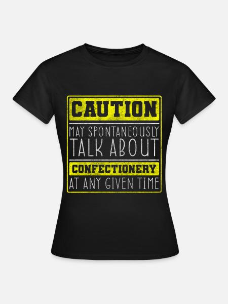 Konditor Schokolade - Frauen T-Shirt - Schwarz