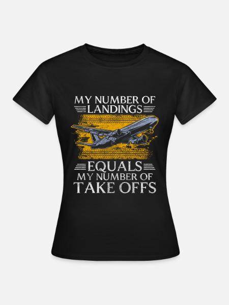 Pilot Flugplatz Modellbau Segelflieger - Frauen T-Shirt - Schwarz