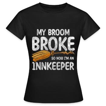 Restaurant Gastronomie Shots Fumeurs - T-shirt Femme - noir - Devant - AI Model Female 172 dark (172cm)