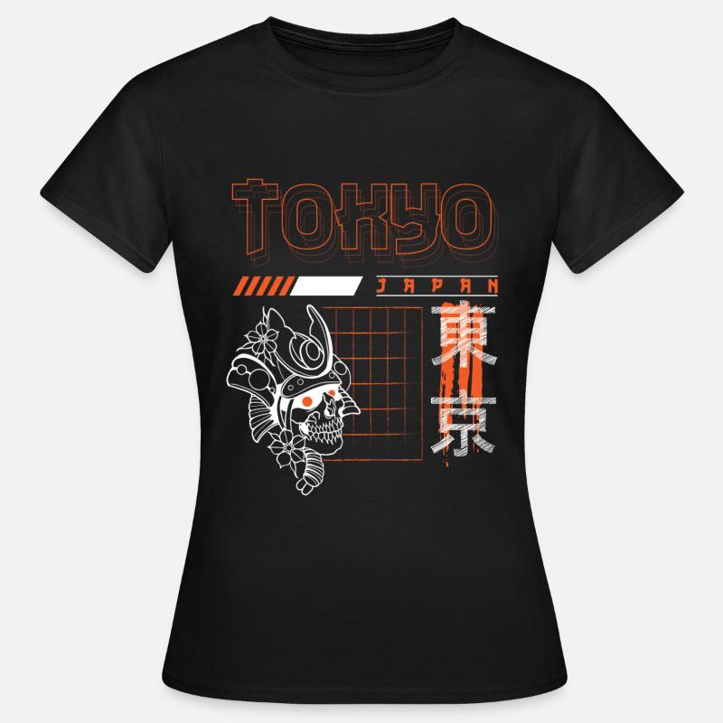 Tokyo World Tour Temples - Women's T-Shirt - black