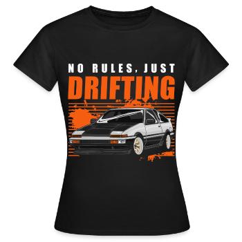 Driften Ringtool Drift - Frauen T-Shirt - Schwarz - Vorne - AI Model Female 172 dark (172cm)