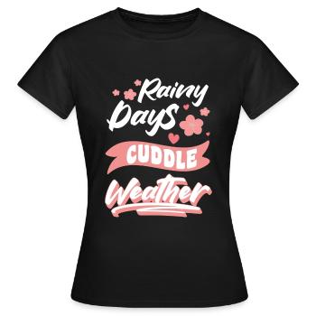 Câlin Câlin Petit ami mignon - T-shirt Femme - noir - Devant - AI Model Female 172 dark (172cm)