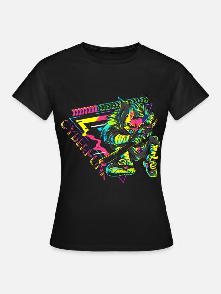 Future Retro Gamer Scifi - Women's T-Shirt - black