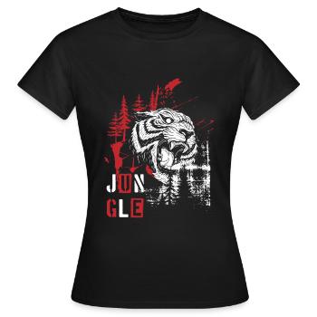 Trash Polka Trash Cool Polkatrash - T-shirt Femme - noir - Devant - AI Model Female 172 dark (172cm)