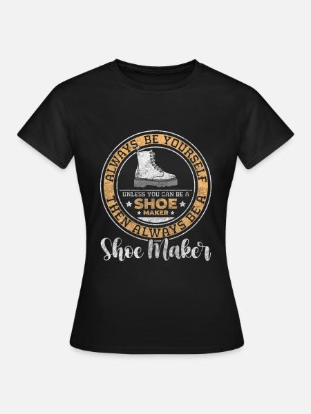 Handwerk Schuhe Leder Sohle - Frauen T-Shirt - Schwarz