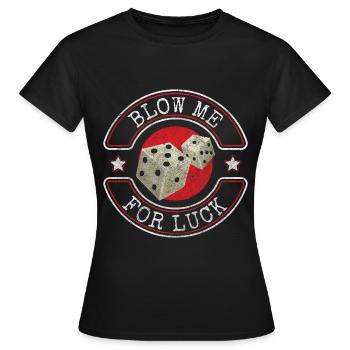 Spieler All In - Frauen T-Shirt - Schwarz - Vorne - AI Model Female 172 dark (172cm)