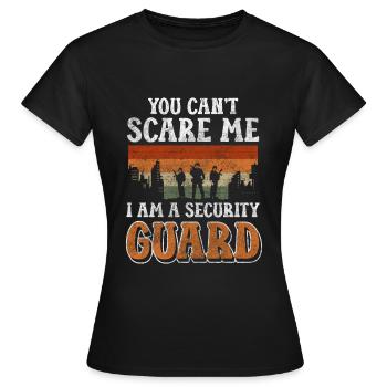 Garde cynique du bâtiment de la sécurité - T-shirt Femme - noir - Devant - AI Model Female 172 dark (172cm)