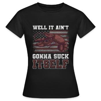 Buffet Restaurant Menü - Frauen T-Shirt - Schwarz - Vorne - AI Model Female 172 dark (172cm)