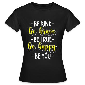 Personne parfaite individuelle spéciale - T-shirt Femme - noir - Devant - AI Model Female 172 dark (172cm)