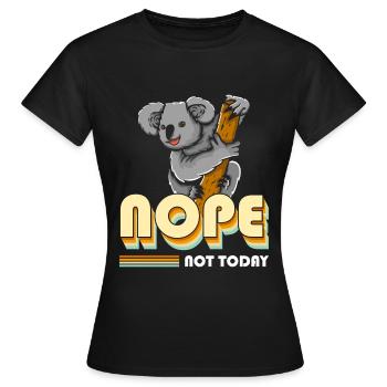 Eucalyptus Animal Australia - Women's T-Shirt - black - Front - AI Model Female 172 dark (172cm)