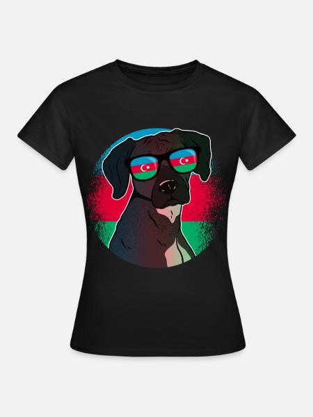 Aserbaidschan - Frauen T-Shirt - Schwarz