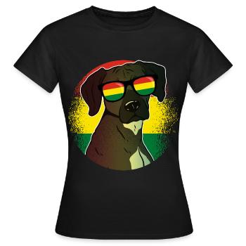 Bolivien - Frauen T-Shirt - Schwarz - Vorne - AI Model Female 172 dark (172cm)