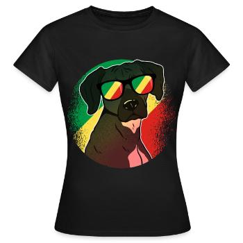 Kongo Republik - Frauen T-Shirt - Schwarz - Vorne - AI Model Female 172 dark (172cm)