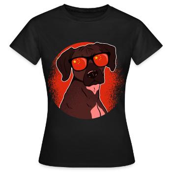 Chine - T-shirt Femme - noir - Devant - AI Model Female 172 dark (172cm)