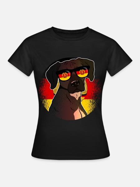 DDR - Frauen T-Shirt - Schwarz