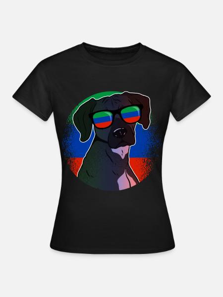 Dagestan - Frauen T-Shirt - Schwarz