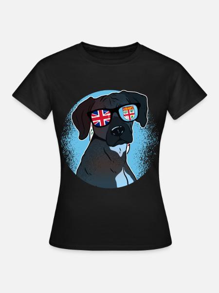 Fidschi - Frauen T-Shirt - Schwarz