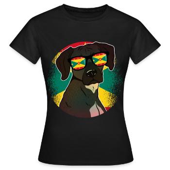 Grenada - Frauen T-Shirt - Schwarz - Vorne - AI Model Female 172 dark (172cm)