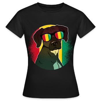 Guinée - T-shirt Femme - noir - Devant - AI Model Female 172 dark (172cm)