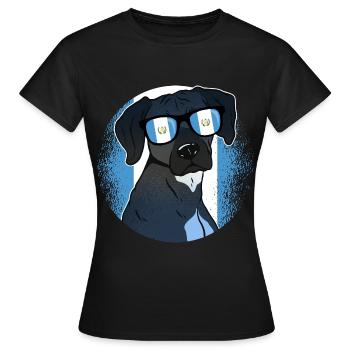 Guatemala - Frauen T-Shirt - Schwarz - Vorne - AI Model Female 172 dark (172cm)