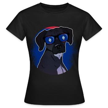 Guam - Frauen T-Shirt - Schwarz - Vorne - AI Model Female 172 dark (172cm)