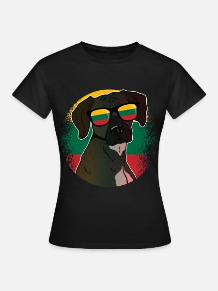 Litauen - Frauen T-Shirt - Schwarz