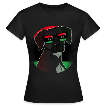 Libya - Women's T-Shirt - black - Front - AI Model Female 172 dark (172cm)